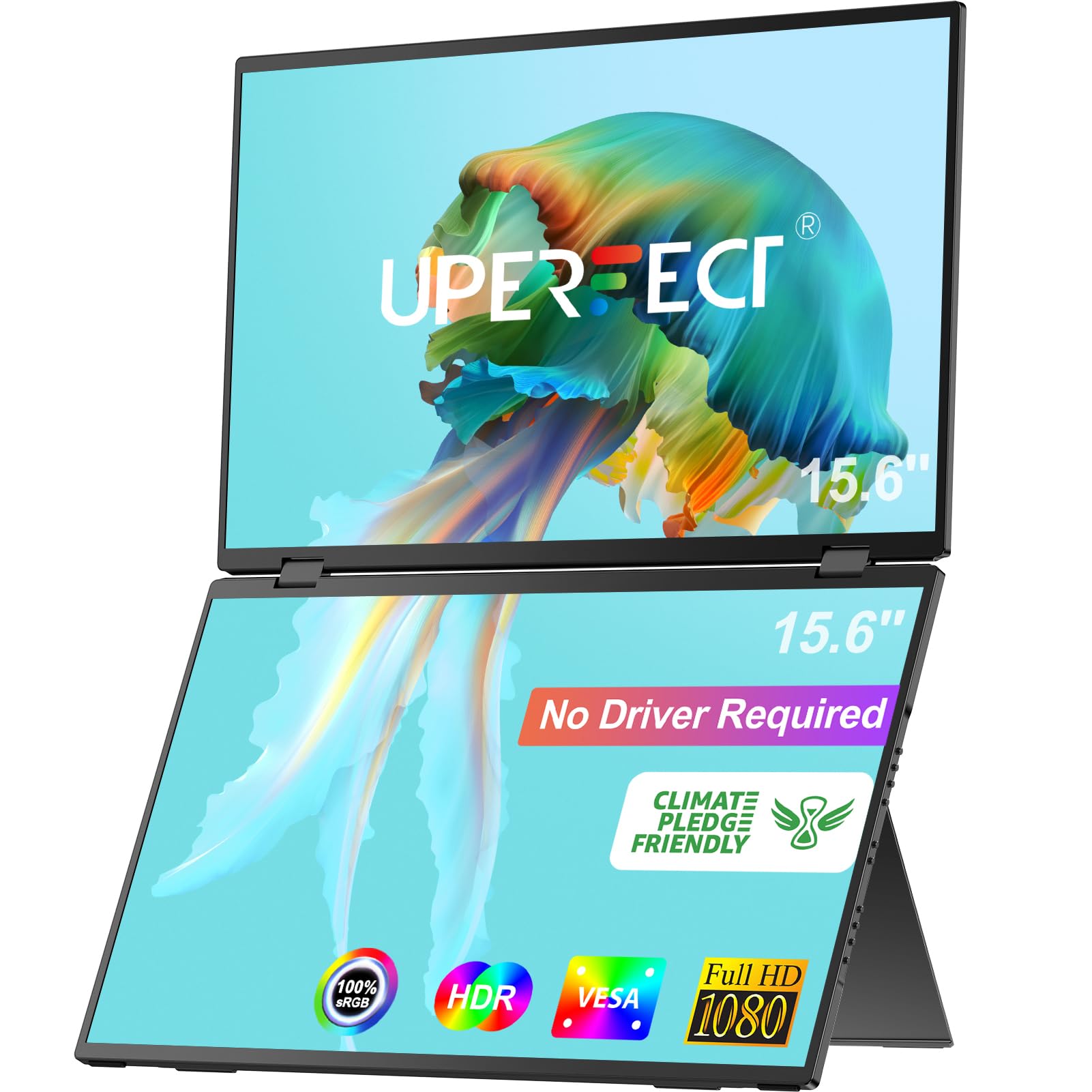 SALE モバイルデュアルモニター UPERFECT Delta 15.6インチ Amazon.com: UPERFECT Delta 15.6